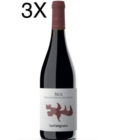 (3 BOTTIGLIE) San Patrignano - Noi 2021 - Colli di Rimini Rosso DOC - 75cl