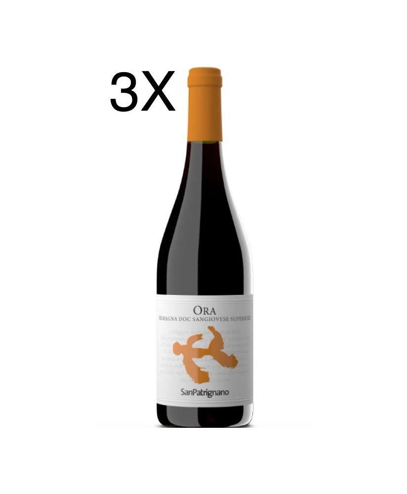 (3 BOTTIGLIE) San Patrignano - Ora 2021 - Sangiovese Superiore DOC - 75cl