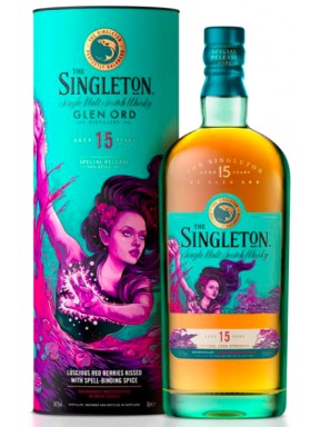 The Singleton of Glen Ord - 15 anni - Release 2022 - incantatrice del Solstizio color Rubino - 70cl