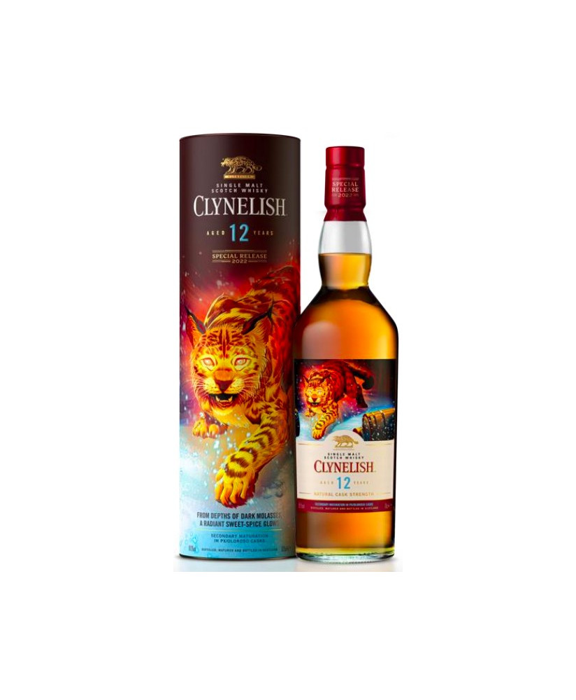 Clynelish - 12 anni - Special Release 2022 - Lo Sguardo Dorato del Gatto Selvaggio - 70cl