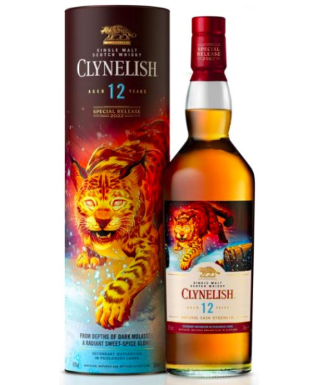 Clynelish - 12 Years Old - Special Release 2022 - The Golden Look of the Wild Cat - 70cl