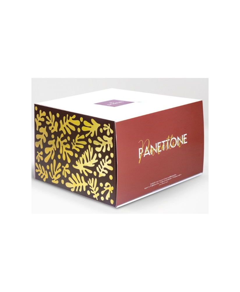 Domori -  Panettone Dark - Cioccolato e Amarene - 1000g