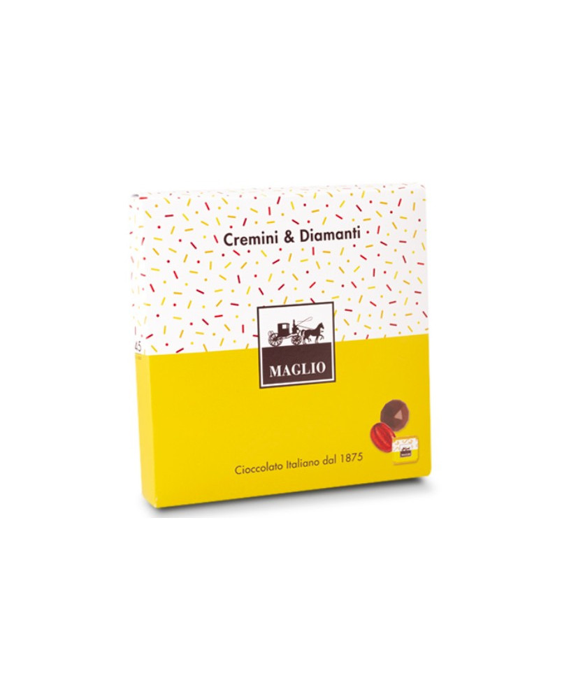 Online sales MAGLIO Assorted chocolates. Best price packs of handmade chocolates, hazelnut, almond, milk and dark chocolate Magl
