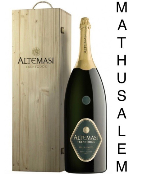 Altemasi - Brut Millesimato 2019 - TRENTO DOC - Mathusalem - Astucciato in legno - 600cl