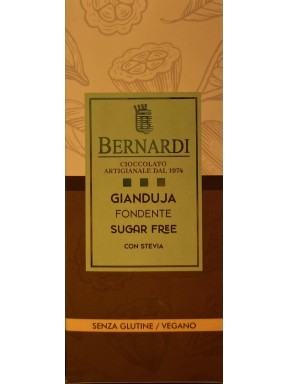 Bernardi - Tavoletta Gianduja Fondente - Senza Zucchero - 45g