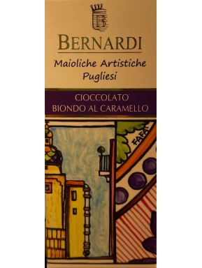 Bernardi - Tavoletta di Cioccolato Fondente 90% - Maioliche - 45g
