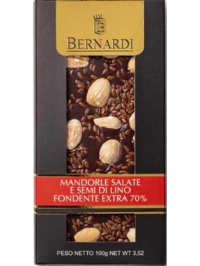 Bernardi - Tavoletta Fave Salate e Quinoa - Cioccolato al Caramello - 100g