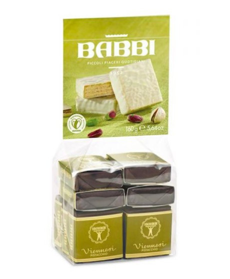 Babbi -  Viennesi PISTACCHIO Dolci Pensieri - Sacchetto 10 Pezzi