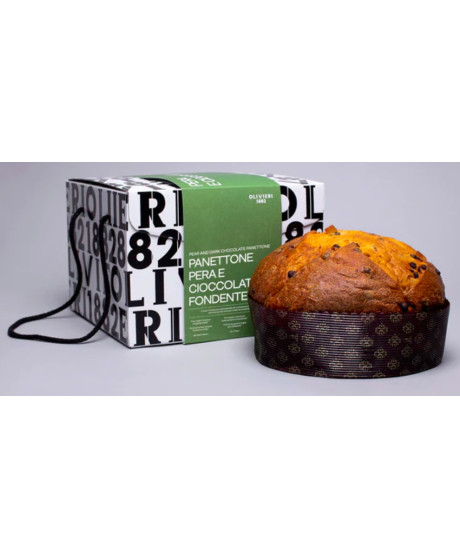 Olivieri - Pear and Chocolate Panettone - 750g