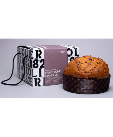 Olivieri - Panettone Gianduia - 750g Olivieri - Panettone Gianduia - 750g