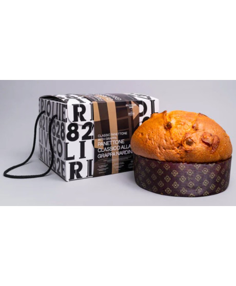 Olivieri - Panettone Classico alla Grappa Nardini - 1000g