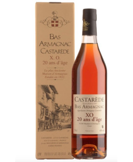 Vendita online Bas Armagnac Castarède XO. miglior prezzo on line Bas Armagnac francese di qualità.