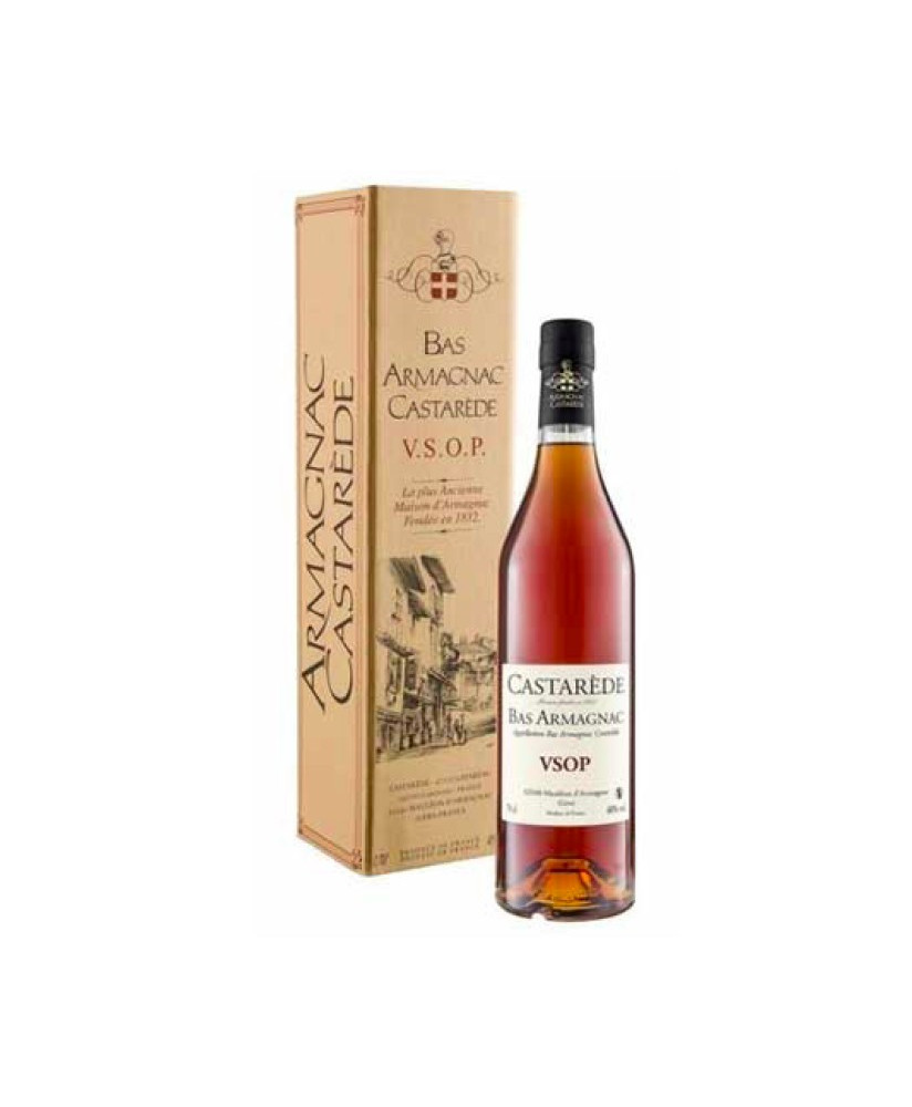 Shop online Bas Armagnac Castarède VSOP. best price on line Bas Armagnac French quality sales on line.