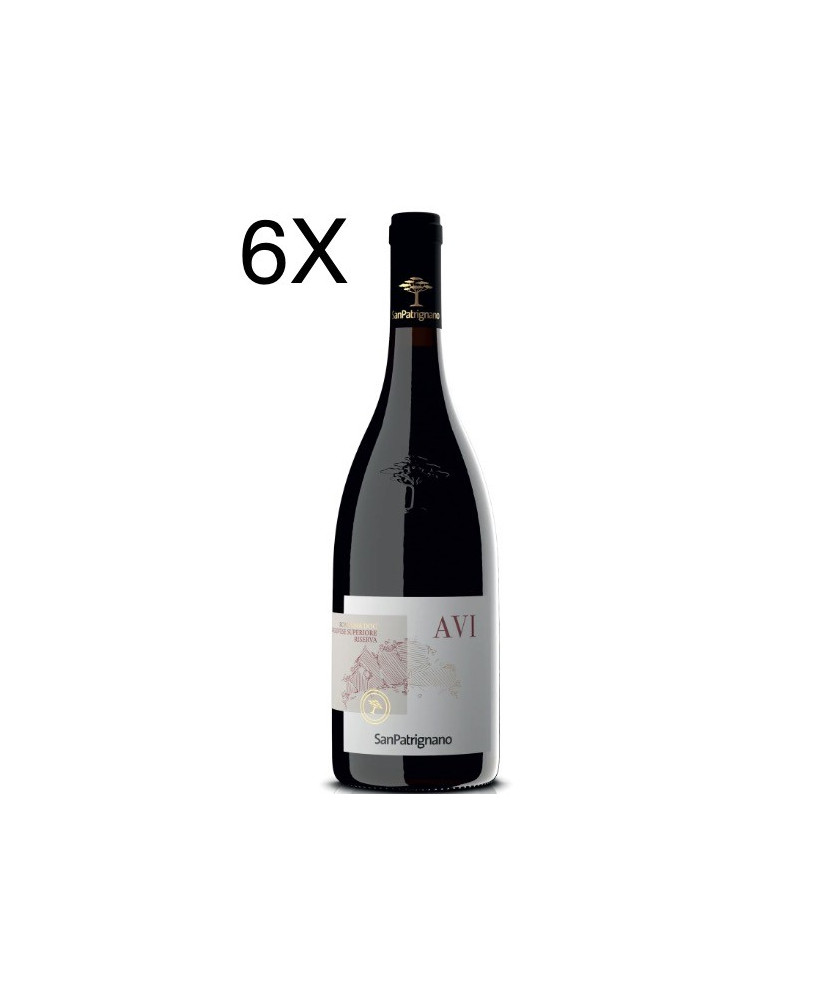 (6 BOTTIGLIE) San Patrignano - Avi 2020 - Sangiovese Superiore Riserva DOC - 75cl