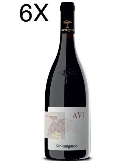 (6 BOTTIGLIE) San Patrignano - Avi 2020 - Sangiovese Superiore Riserva DOC - 75cl