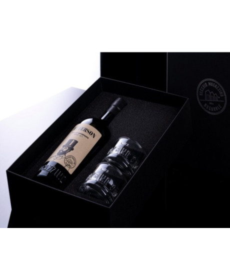 Vecchio Magazzino Doganale - Jefferson - Amaro Importante 1871 - Gift Pack with Glasses "Equilibrio" - Tailor Made - 70cl