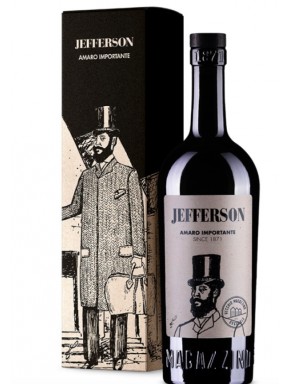 Vecchio Magazzino Doganale - Jefferson - Amaro Importante 1871 - Gift Pack with Glasses "Equilibrio" - Tailor Made - 70cl