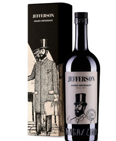 Vecchio Magazzino Doganale - Jefferson - Amaro Importante 1871 - Gift Pack with Glasses "Equilibrio" - Tailor Made - 70cl Vecchio Magazzino Doganale - Jefferson - Amaro Importante 1871 - Gift Pack with Glasses "Equilibrio" - Tailor Made - 70cl