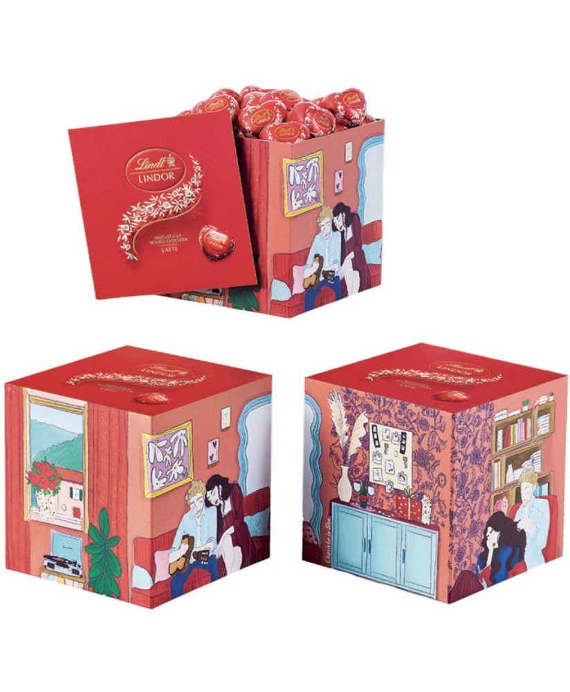 Lindt Charlotte Le Bleue box for Valentine's Day shop online |corso101
