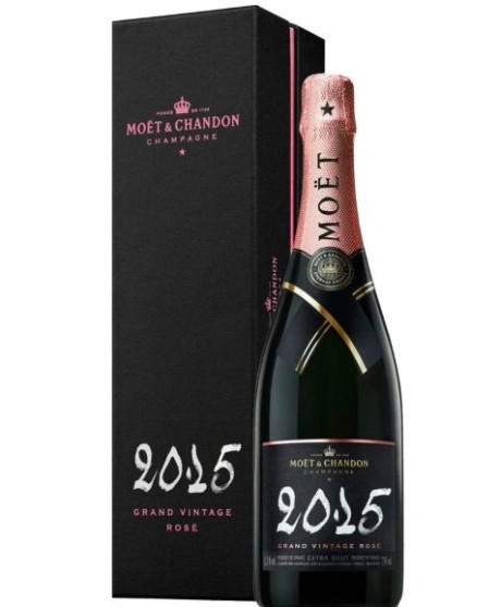 Moët & Chandon - Grand Vintage Rose' 2015 - Chalk - Champagne - Coffret - 75cl