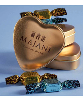 Majani - Gold Heart Tin Box - 43g
