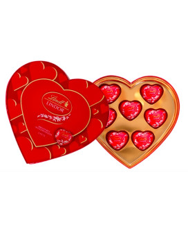 Online sale Heart Shaped Box Lindt Lindor chocolates Valentine gift. Shop packs Lindt February 14