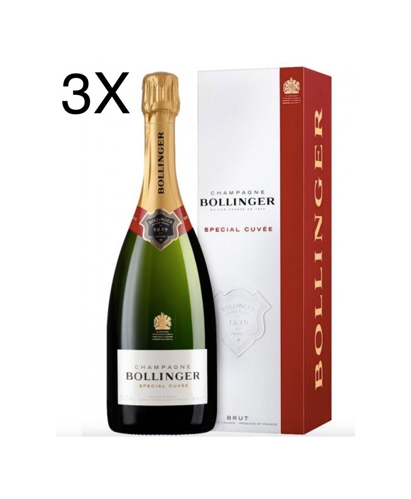 (3 BOTTIGLIE) Bollinger - Special Cuvée - Astucciato - 75cl