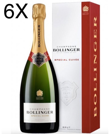 (6 BOTTLES) Bollinger - Special Cuvée - Gift Box - 75cl