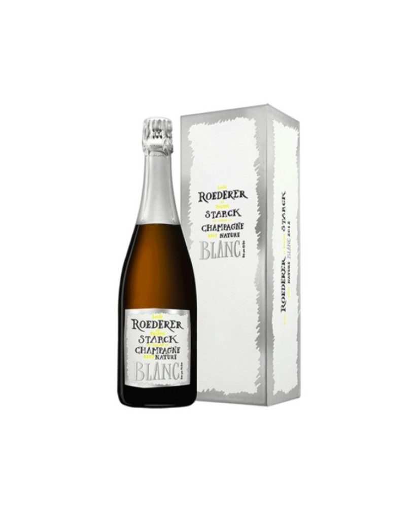 Louis Roederer et Philippe Starck - Brut Nature 2015 - Champagne - Gift Box 75cl