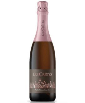 Les Cretes - Neblu - Brut Nature Rose - Vino Spumante di qualita - 75cl