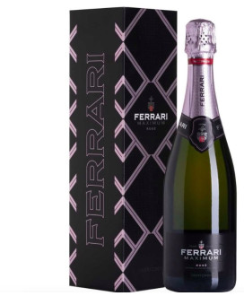 Ferrari - Maximum Rose' Brut - Trento DOC - Gift Box - 75cl