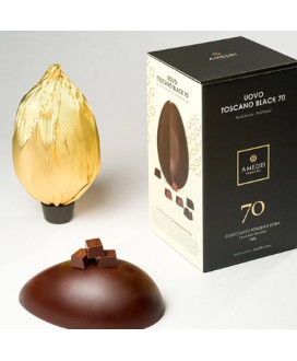 Amedei - Uovo Toscano Black 70 - 450g