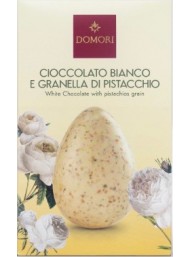Domori - Uovo di Cioccolato Bianco e Pistacchi - 200g