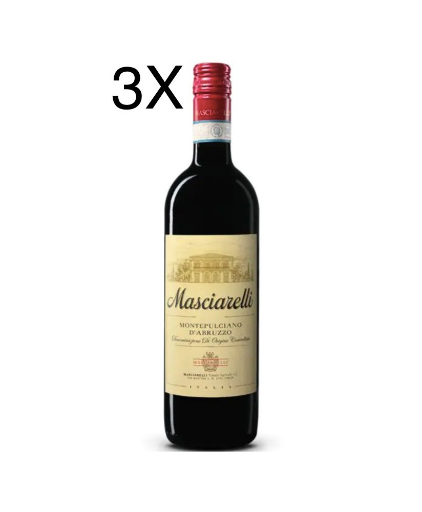 (3 BOTTIGLIE) Masciarelli - Montepulciano D'Abruzzo 2021 DOC - 75cl