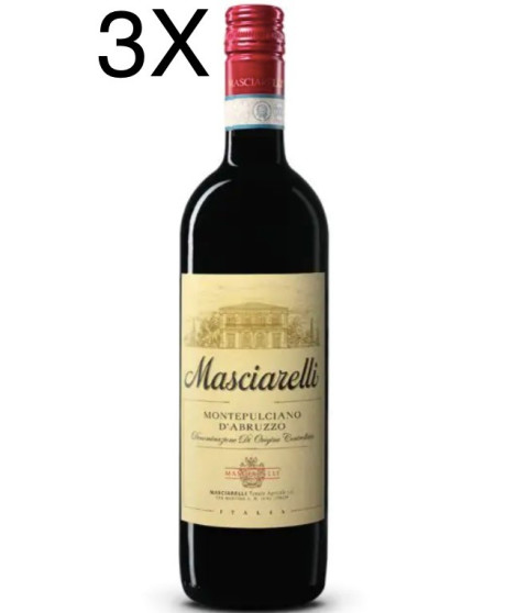 (3 BOTTIGLIE) Masciarelli - Montepulciano D'Abruzzo 2021 DOC - 75cl