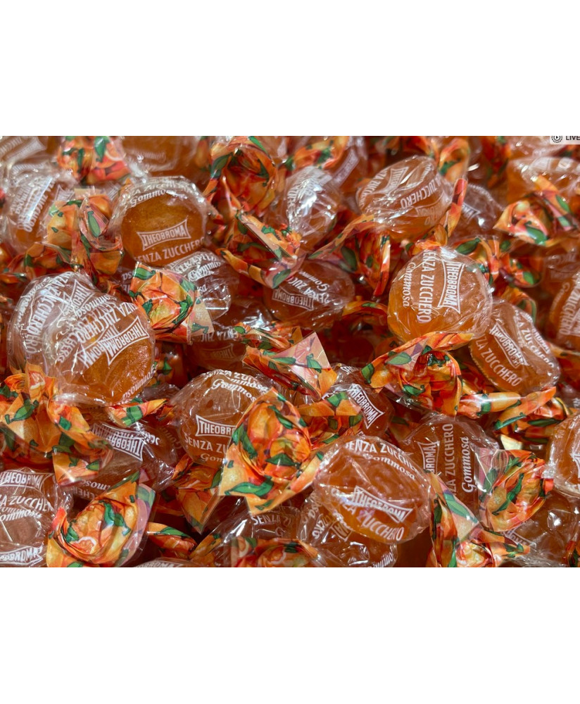 Theobroma - Orange Gummy Candies - Sugar-free - 250g