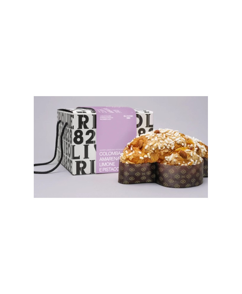 Olivieri - Colomba Amarena, Limone e Pistacchi - 750g