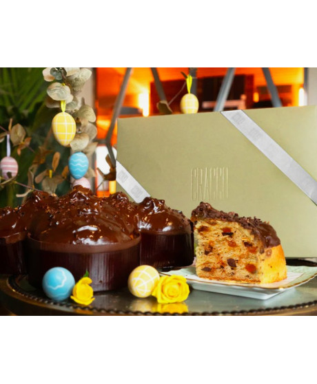 CARLO CRACCO - COLOMBA CHOCOLATE AND APRICOT - 750g