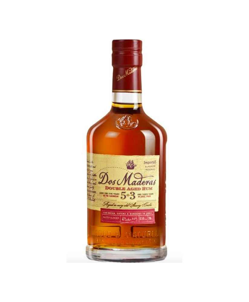 Bodegas Williams & Humbert - Ron Dos Maderas - 5 + 3 Anos - Double Aged Rum - 70cl