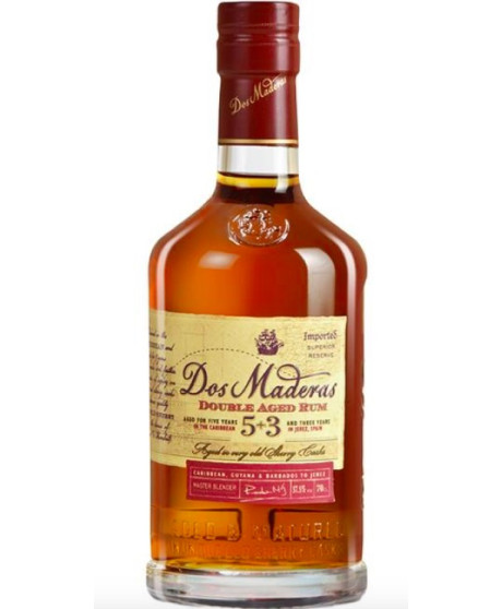 Bodegas Williams & Humbert - Ron Dos Maderas - 5 + 3 Anos - Double Aged Rum - 70cl