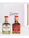 (2 PACKS) Giusti - Duetto Rustico - Aromatic Vinegar of Modena IGP - 25cl 2 BOTTLES
