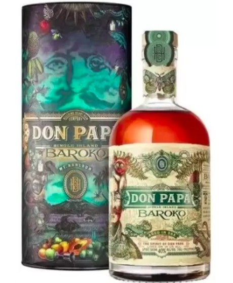 Rum Don Papa - Baroko - Mt Kanlaon - Limited Edition - Astucciato - 70cl