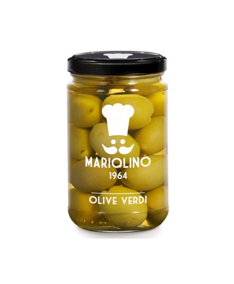 Mariolino - Olive verdi al Naturale - 290g