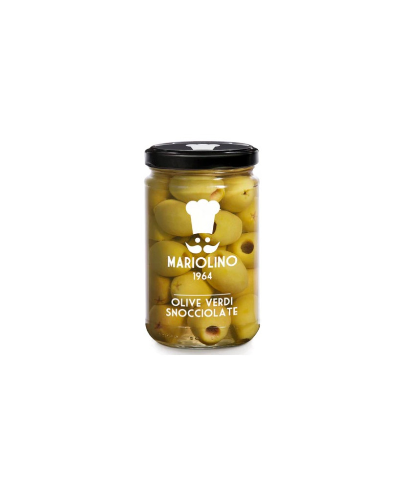 Mariolino - Olive verdi snocciolate - 290g