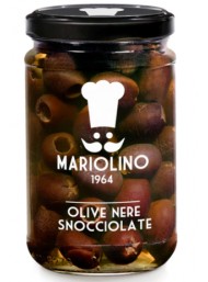 Mariolino - Olive nere Snocciolate - 290g