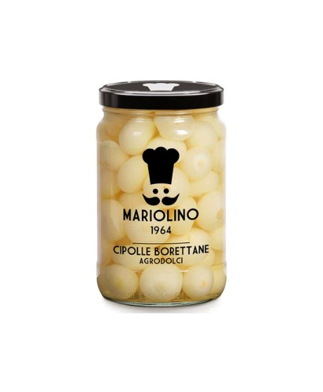 Mariolino - Bittersweet Borettane Onions - 280g