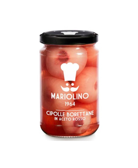 Mariolino - Borettane onions in red vinegar - 280g