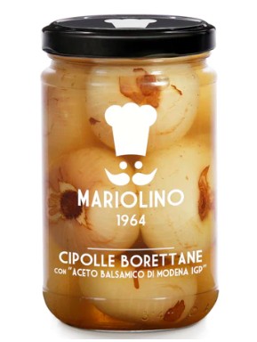 Mariolino - Cipolline Borettane in aceto Rosso  - 290g