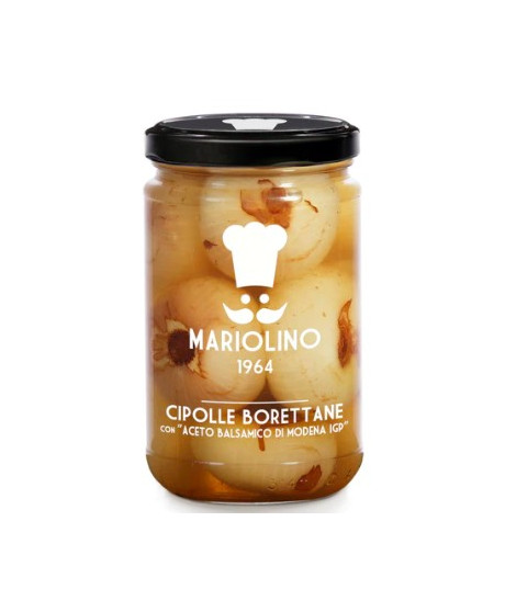 Mariolino - Cipolline Borettane in aceto Balsamico - 310g