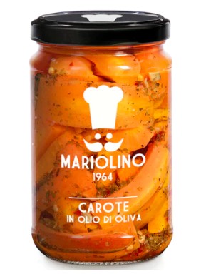 Mariolino - Carote in olio d Oliva - 300g